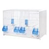 Cage D'élevage Pliable 58x30x39h Cm -Fournitures Pour Oiseaux cage d elevage pliable 58x30x39h cm