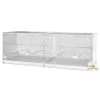 Cage D'élevage Pliable "Sestriere" 120x40x40 Cm -Fournitures Pour Oiseaux cage d elevage pliable sestriere 120x40x40 cm