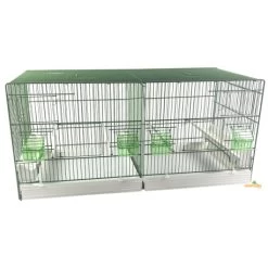 Cage Domus-Molinari 90cm Laquée En Vert