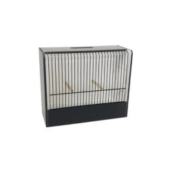 Cage D'exposition Exotiques En PVC (27 Barreaux)