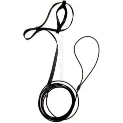 Harnais Pour Perruches Aviator - Petit/Noir -Fournitures Pour Oiseaux harnais pour perruches aviator petitnoir 2