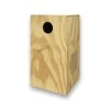 Nichoir Vertical Pour Grandes Perruches 25x25x45 Cm -Fournitures Pour Oiseaux nichoir vertical pour grandes perruches 25x25x45 cm
