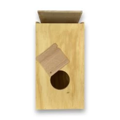 Nichoir Vertical Pour Grandes Perruches 25x25x45 Cm -Fournitures Pour Oiseaux nichoir vertical pour grandes perruches 25x25x45 cm 2