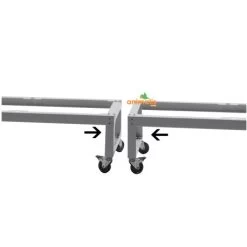 Fournitures Pour Oiseaux -Fournitures Pour Oiseaux pied sur roulette pour les cages pliable de 120 cm 2gr 1 1