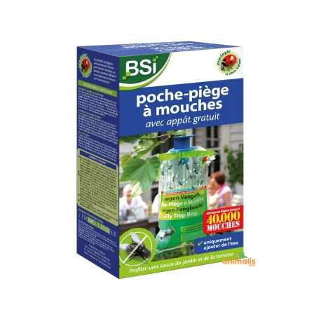 Poche-piège à Mouches Avec Attractif - BSI 3 Poche-piège à Mouches Avec Attractif - BSI